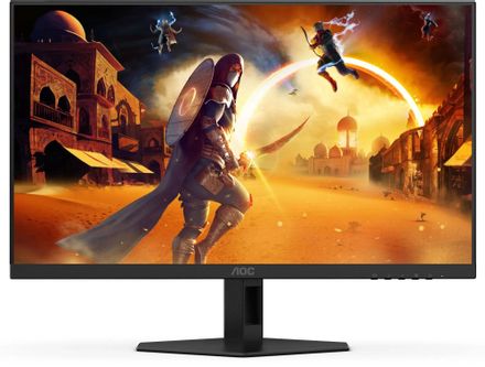 27" Монитор AOC Gaming 27G4XE,  1920x1080,  IPS,  180Гц,  2хHDMI,  1хDP,  черный и темно-серый [27g4xe/01]