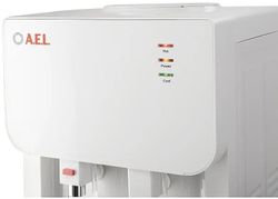Кулер AEL LD-18c, напольный, электронный, push - кран, белый