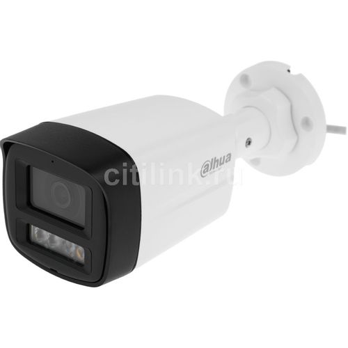 Камера видеонаблюдения IP Dahua DH-IPC-HFW1239TL1P-A-IL-0280B, 1920х1080 pix, 2.8 мм, белый