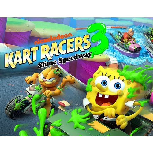 Игра GAMEMILL ENTERTAINMENT Nickelodeon Kart Racers 3: Slime Speedway, для ПК, регион: Россия, английская версия
