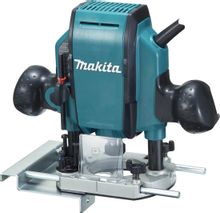 Изображение товара Профессиональный фрезер Makita RP0900K мощностью 900 Вт для точных работ