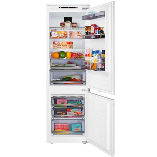 Встраиваемый холодильник MAUNFELD MBF177NFFWGR Inverter, No Frost, 251л, 178см