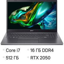 Изображение товара Игровой ноутбук Acer Aspire 5 A515-58GM-735Z 15.6 IPS Core i7 GTX 1650