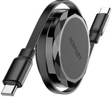 Изображение товара Кабель ACEFAST C13-03 USB Type-C 0.8м плоский черный для быстрой зарядки
