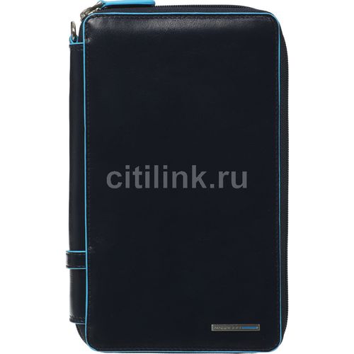 Мультипортмоне Piquadro Blue Square, кожа натуральная, синий [pp3246b2/blu2]