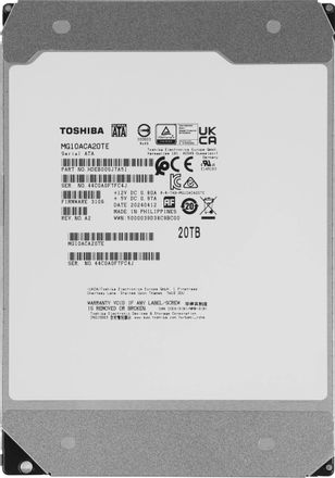 20ТБ Жесткий диск Toshiba Enterprise Capacity MG10ACA20TE, SATA