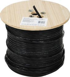 Кабель CABLEXPERT UPC-5051E-SO-OUTR UTP, кат.5E, 305м,  черный