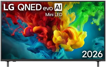 55" Телевизор LG 55QNED83B6A.ARU QNED, 4K Ultra HD, СМАРТ ТВ, WebOS, черный титан