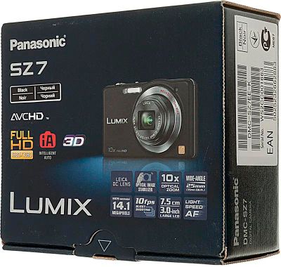 Характеристики Цифровой компактный фотоаппарат Panasonic Lumix DMC