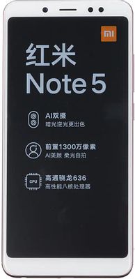 Характеристики Смартфон Xiaomi Redmi Note 5 64Gb, розовое золото ...