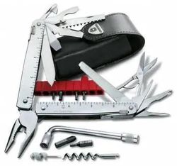 Мультитул Victorinox SwissTool X Plus, 37 функций, серебристый