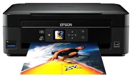 МФУ струйный Epson Stylus SX430W цветная печать, A4, цвет черный [c11cb21311]