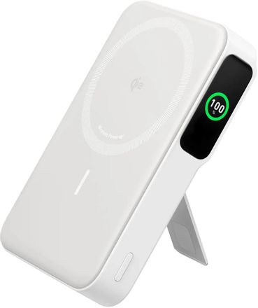 Внешний аккумулятор (Power Bank) ANKER MagGo A1654H21, 10000мAч, белый