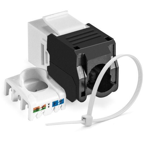 Модуль Exegate KJ-8P8C-U-C6A-180-TL (EX297266RUS) Keystone RJ45 кат.6A бронз.
