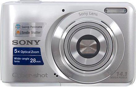 Цифровой компактный фотоаппарат Sony Cyber-shot DSC-S5000, серебристый