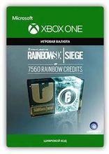 Изображение товара Пополнение игровой валюты для Rainbow Six Siege 7560 Credits Xbox Россия