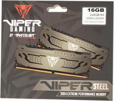 Patriot Viper Steel PVS416G413C9K DDR4 2x 8 4133 DIMM Ret 1118417