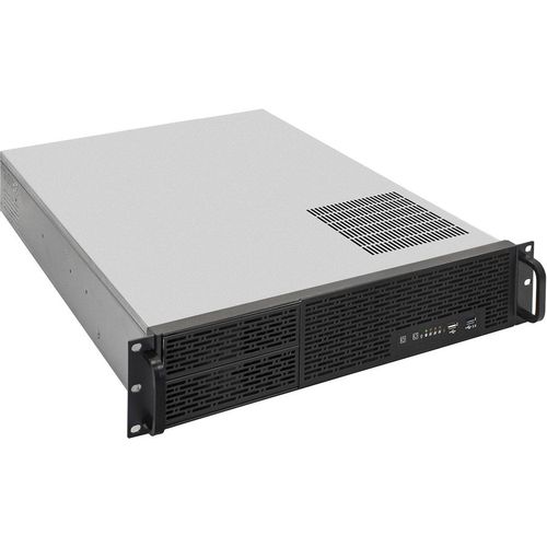 Корпус для сервера монтируемый в стойку EXEGATE Pro 2U550-06, 2U, 2 x 1200 Вт, черный [ex293872rus]