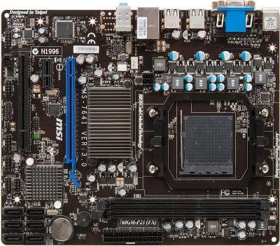 Характеристики Материнская плата MSI 760GM-P23 (FX), SocketAM3+, AMD ...