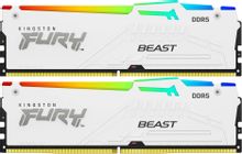 Изображение товара Оперативная память Kingston Fury Beast White Expo DDR5 64ГБ 6000МГц