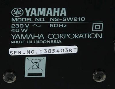 Yamaha NS SW210 686735