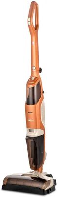 Моющий пылесос (handstick) KitFort КТ-5219, 140Вт, оранжевый/коричневый