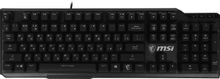 Клавиатура MSI VIGOR GK41 LR RU, черный