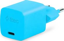 Изображение товара Зарядное устройство TTEC 20Вт USB-C Быстрая зарядка GaN Для смартфонов и планшетов Изображение товара Зарядное устройство TTEC 20Вт USB-C Быстрая зарядка GaN Для смартфонов и планшетов