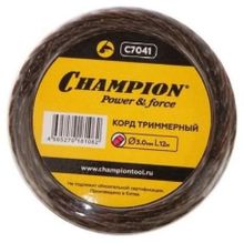 Изображение товара Леска для садовых триммеров CHAMPION C7041 3мм 12м