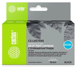 Картридж Cactus CS-L0S70AE, черный пигментный