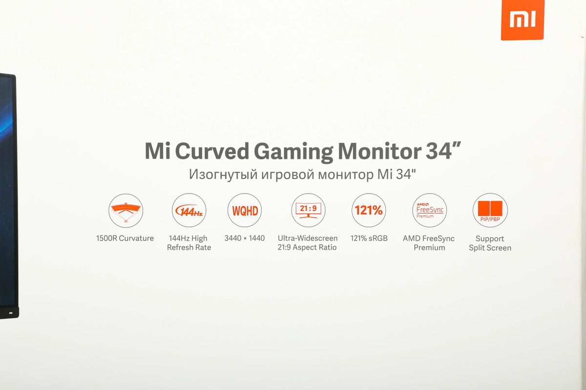 Отзывы на Монитор Xiaomi Mi Curved Gaming Monitor 34