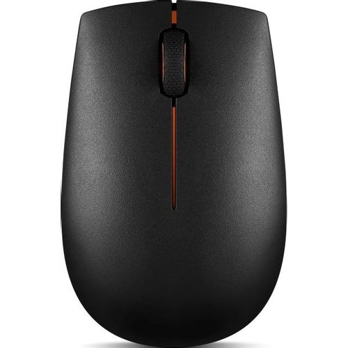 Мышь беспроводная Lenovo 300 Wireless Compact, радио, оптическая, USB, 1000dpi, черный [gx30k79401]