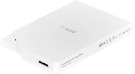 1ТБ Внешний диск HDD  Silicon Power Stream S03, USB 3.0, белый [sp010tbphds03s3w]