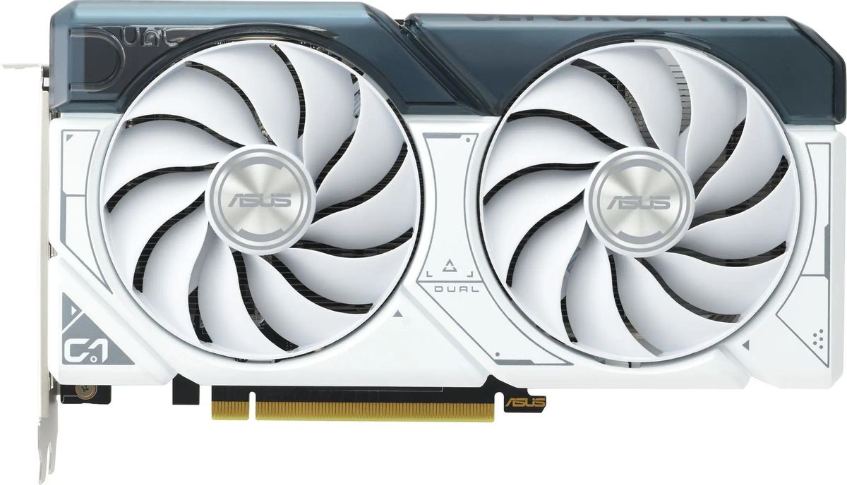 Видеокарта ASUS NVIDIA GeForce RTX 4060 DUAL-RTX4060-O8G-WHITE 8ГБ