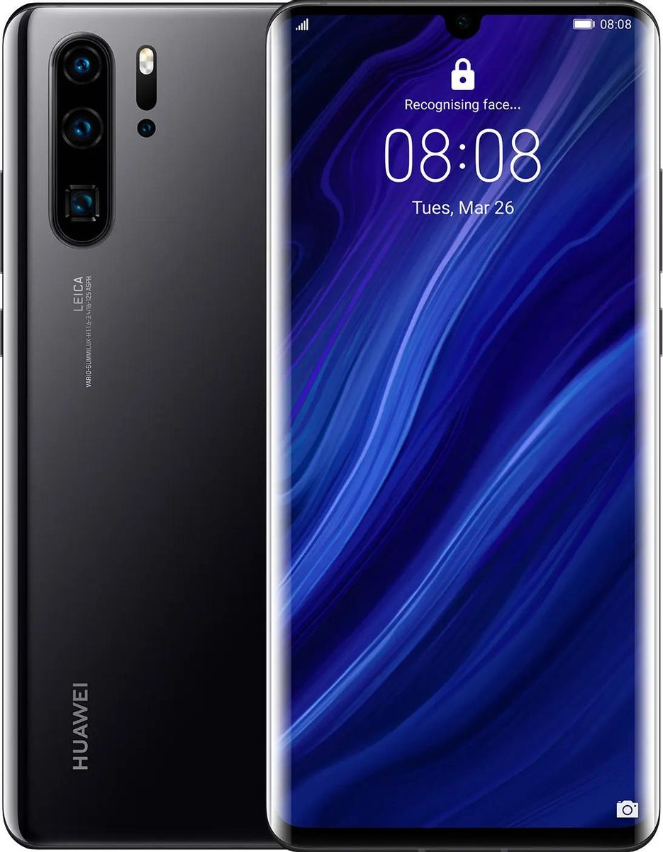 Характеристики Смартфон Huawei P30 Pro 256Gb, черный (1175645) смотреть в  СИТИЛИНК