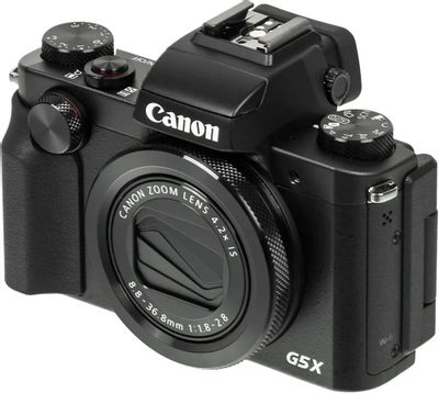 Цифровой компактный фотоаппарат Canon PowerShot G5 X,  черный