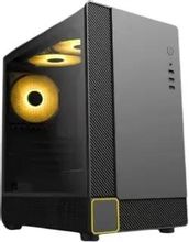 Изображение товара Корпус для ПК Accord M3302 Midi-Tower без БП черный, стеклянная боковая панель