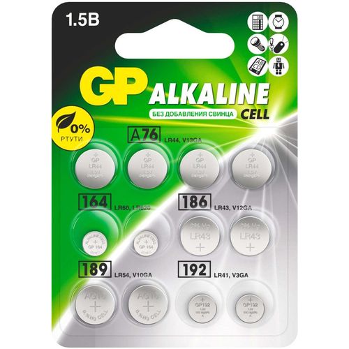 Батарейка GP Alkaline ACM01-CR12 120/1440, 12 шт.