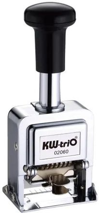 Нумератор автоматический KW-Trio 20600, 6 разрядов, шрифт 4.8 мм, прямоугольный