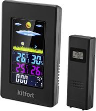 Изображение товара Погодная станция KitFort КТ-3730 с внешними датчиками и подсветкой