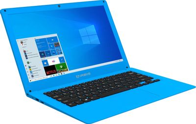 Ноутбук IRBIS NB NB78 NB78, 13.3", Intel Celeron N3350 1.1ГГц, 2-ядерный, 4ГБ LPDDR4, 64ГБ eMMC,  Intel HD Graphics  500, Windows 10 Home, голубой