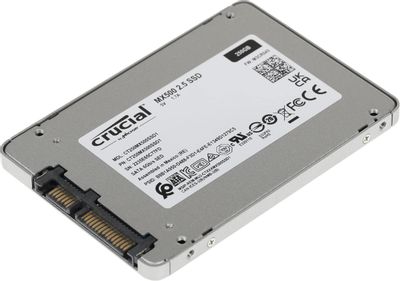 SSD накопитель Crucial MX500 CT250MX500SSD1 250ГБ, 2.5