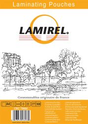 Пленка для ламинирования Fellowes Lamirel LA-7866001, 125мкм, 100шт., глянцевая, A4
