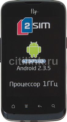 Обзор товара смартфон Fly Jazz IQ238, темно-серый (803409) в интернет ...