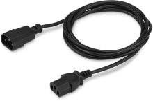 Изображение товара Кабель сетевой KINGPRICE KP-PC-C13-C14-1.5m, IEC C13 (прямой) - IEC C14 (прямой), 1.5м, черный