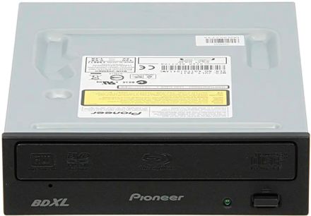 Оптический привод Blu-Ray RE Pioneer BDR-206MBK, внутренний, SATA, черный, Ret