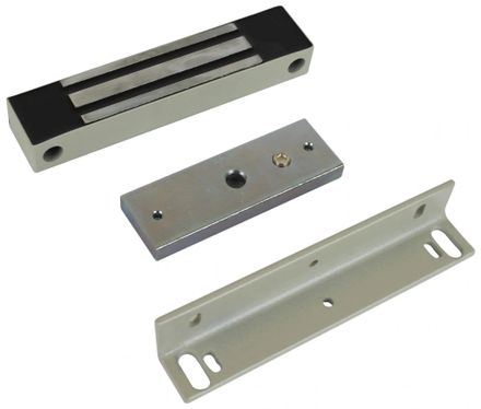 Замок электромагнитный ACCORDTEC ML-180K, серый