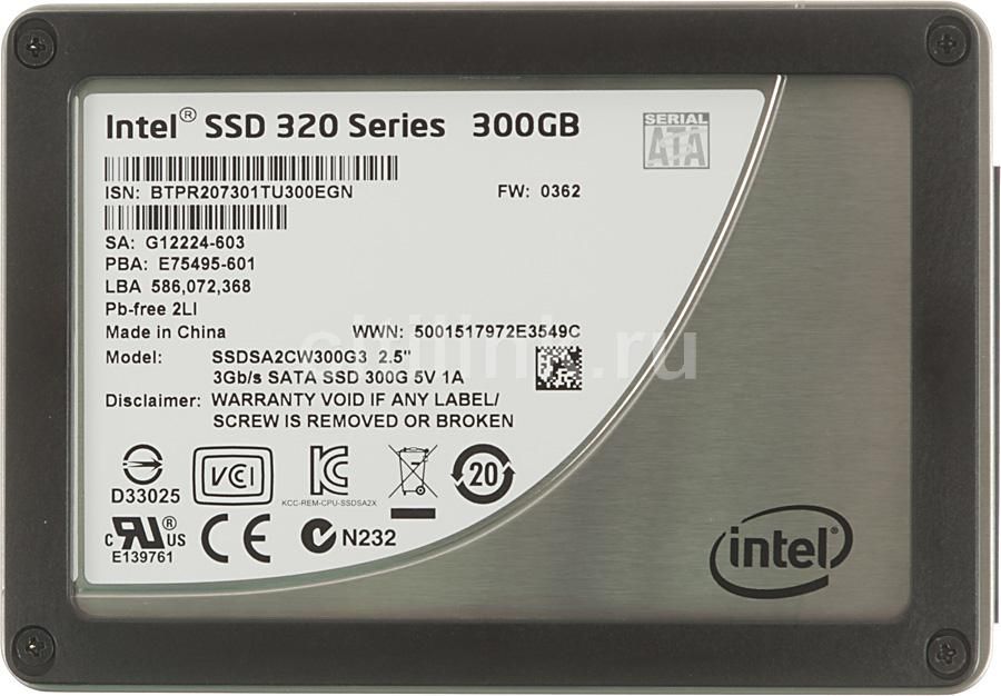 Intel ssd hotsell 300gb