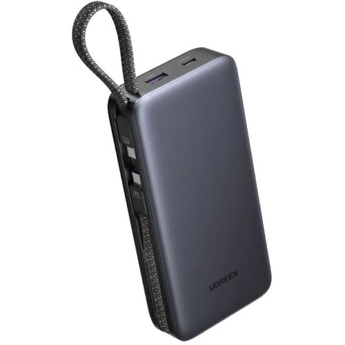 Внешний аккумулятор (Power Bank) UGREEN PB528, 20000мAч, серый [55985b]