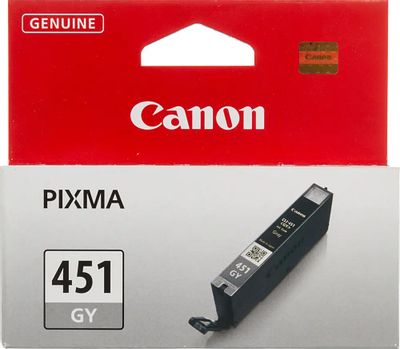 Картридж Canon CLI-451GY, серый / 6527B001